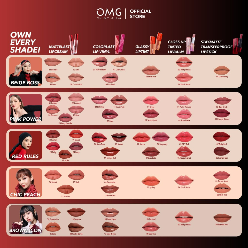 omg oh my glam gloss up tinted lip balm 3.5g omg oh my glam gloss up tinted lip balm 3.5g