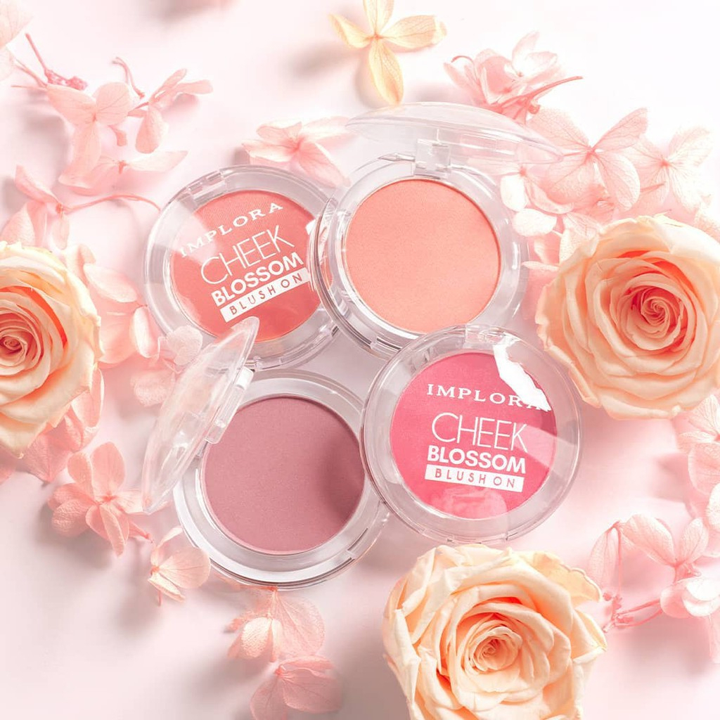 implora cheek blossom blush on 3.5g/perona pipi implora cheek blossom blush on 3.5g/perona pipi
