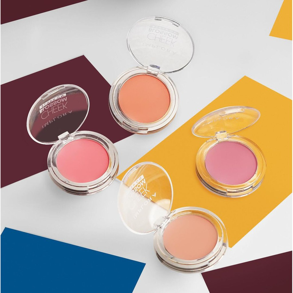 implora cheek blossom blush on 3.5g/perona pipi implora cheek blossom blush on 3.5g/perona pipi