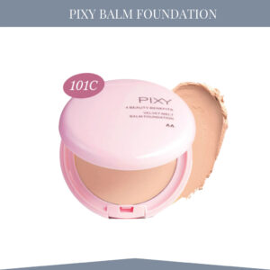 pixy 4 beauty benefits velvet melt balm foundation 8g/alas bedak