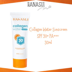 hanasui collagen water sunscreen spf 30+ pa+++ 30ml / tabir surya