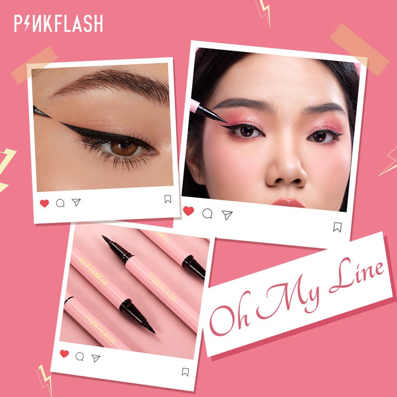 pinkflash oh my line waterproof easy eyeliner pinkflash oh my line waterproof easy eyeliner