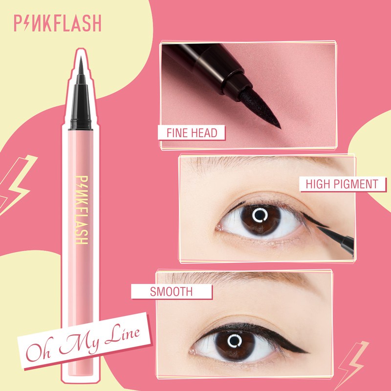 pinkflash oh my line waterproof easy eyeliner pinkflash oh my line waterproof easy eyeliner