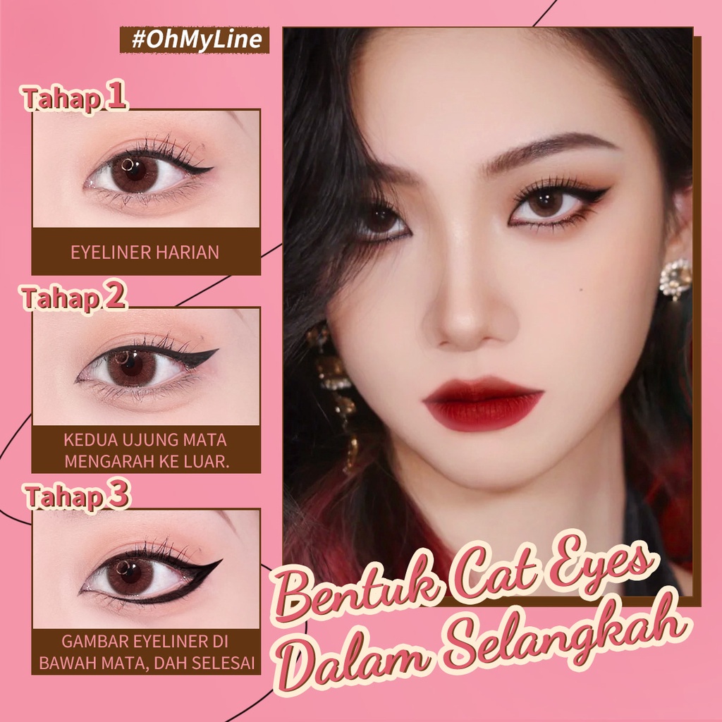 pinkflash oh my line waterproof easy eyeliner pinkflash oh my line waterproof easy eyeliner