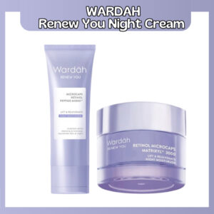 wardah renew you anti aging night cream 15g & 30g