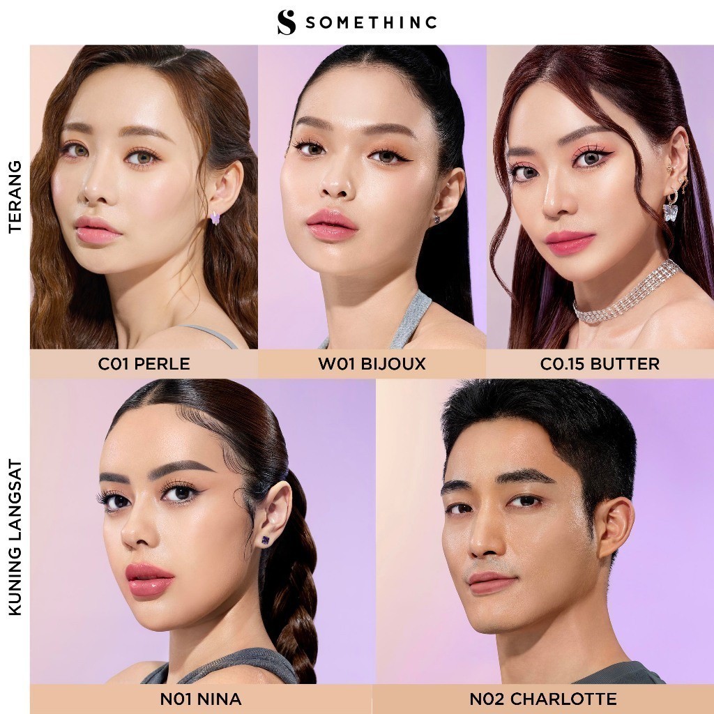 somethinc copy paste tinted sunscreen spf 40 pa++++/tabir surya somethinc copy paste tinted sunscreen spf 40 pa++++/tabir surya