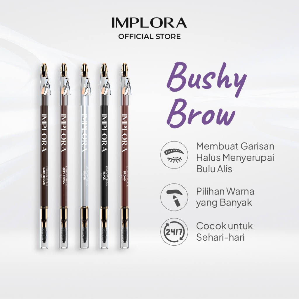 implora eyebrow pencil 2,5g/pensil alis implora eyebrow pencil 2,5g/pensil alis