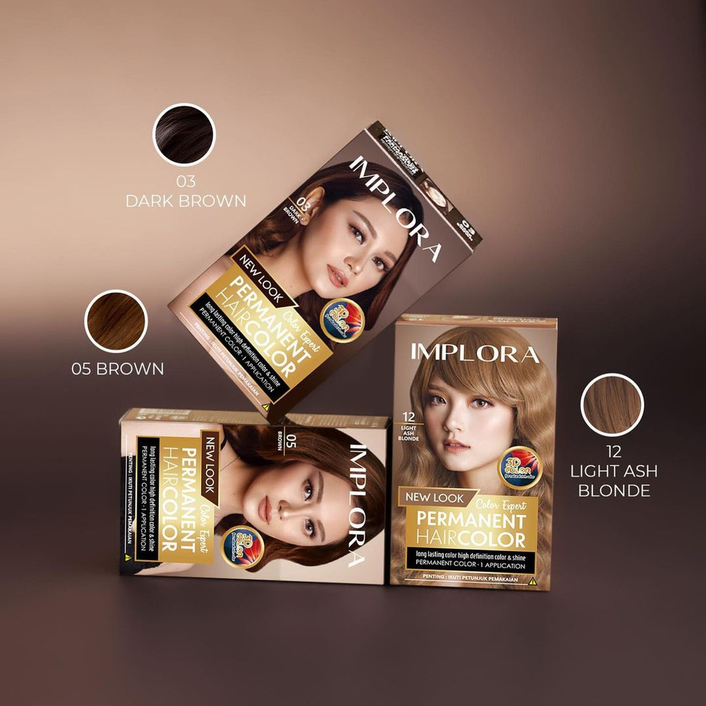implora new permanent hair color/pewarna rambut implora new permanent hair color/pewarna rambut