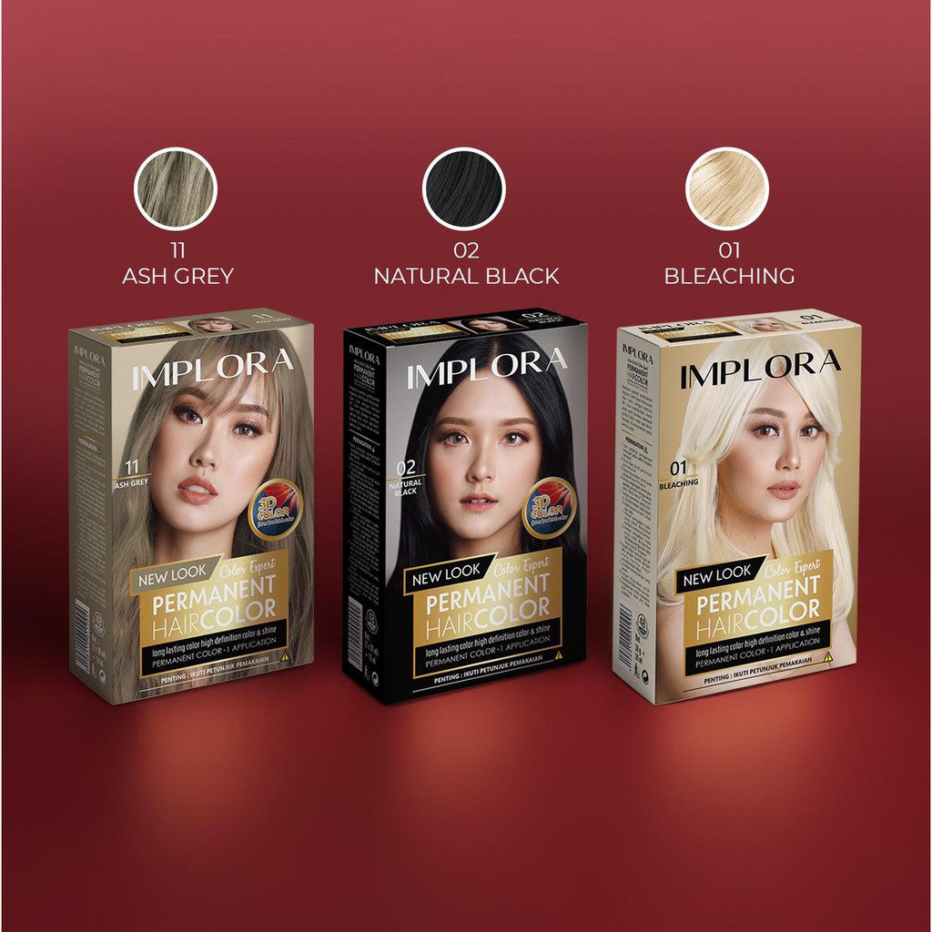 implora new permanent hair color/pewarna rambut implora new permanent hair color/pewarna rambut