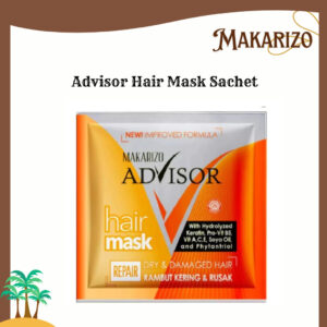 makarizo advisor hair repair mask sachet 15ml/masker rambut