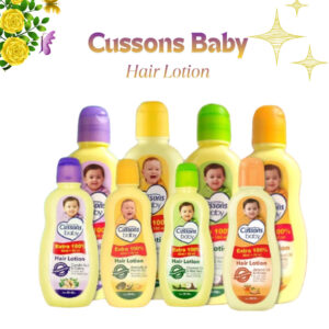 cussons baby hair lotion 100 plus 100ml and 50 plus 50ml/lotion bayi