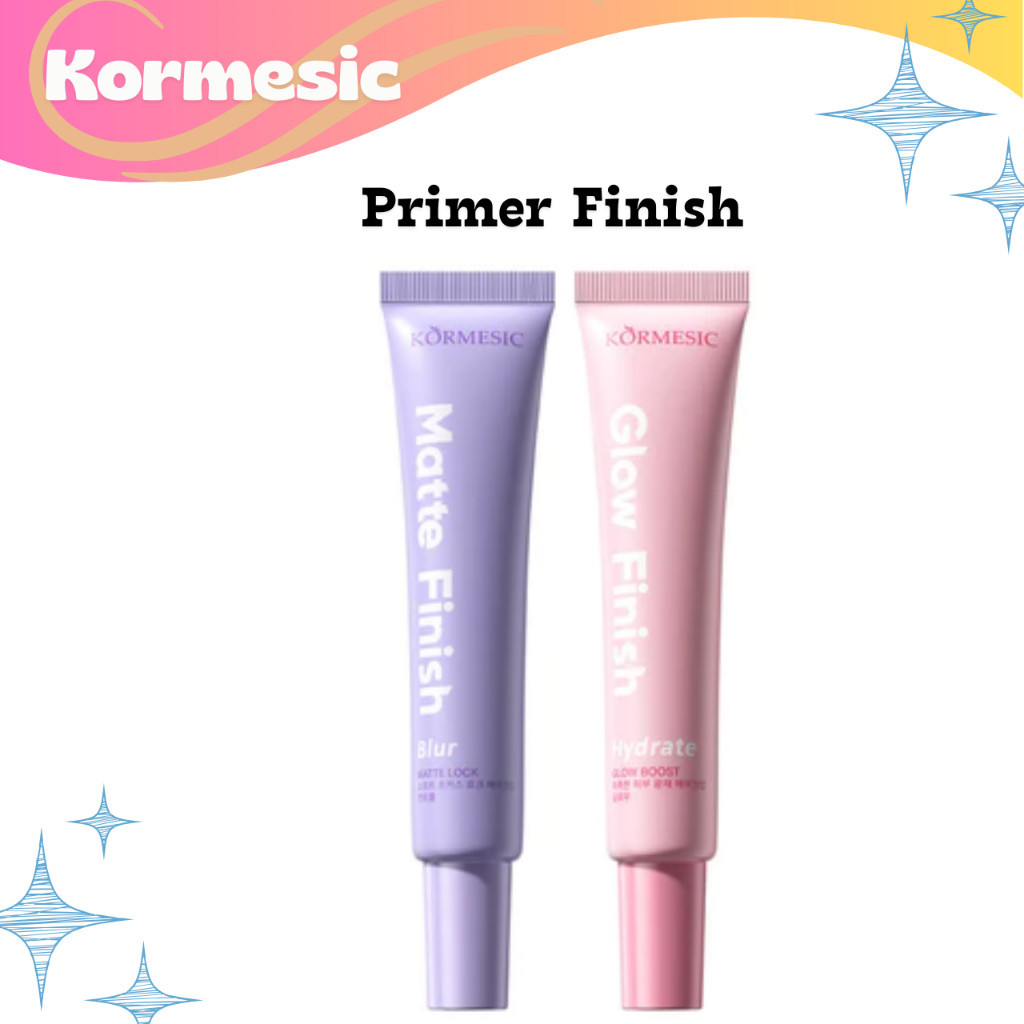 kormesic poreless matte primer and glow bright primer 30g/alas make up kormesic poreless matte primer and glow bright primer 30g/alas make up