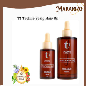 makarizo t1 techno nature rosemary scalp and hair oil 40ml and 100ml/serum rambut