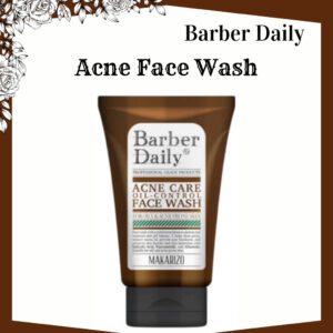 barber daily acne care and oil control face wash 100ml/pembersih wajah
