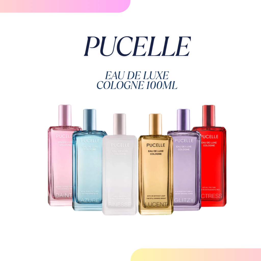 pucelle eau de luxe cologne 100ml/parfum wanita pucelle eau de luxe cologne 100ml/parfum wanita