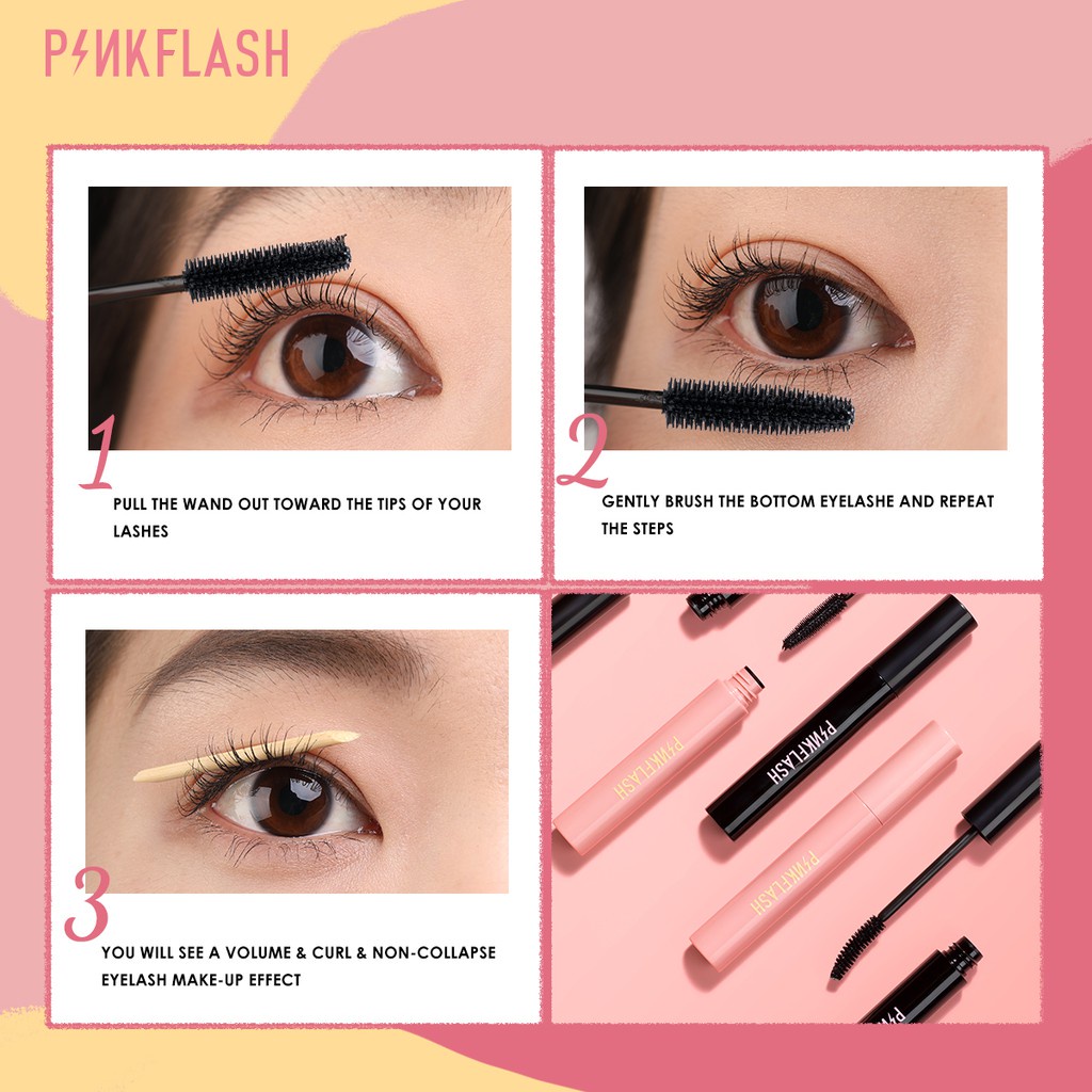 pinkflash oilproof curl mascara | day mascara | night mascara pinkflash oilproof curl mascara | day mascara | night mascara