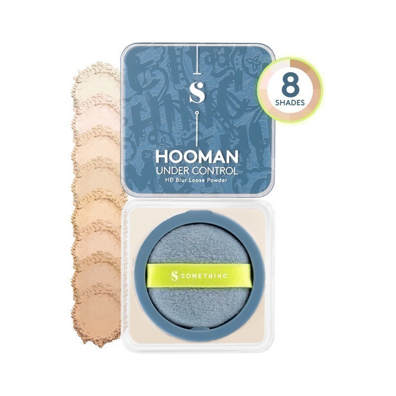 somethinc hooman under control hd blur loose powder/bedak tabur somethinc hooman under control hd blur loose powder/bedak tabur