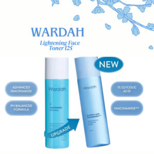 wardah lightening gentle face toner 125ml