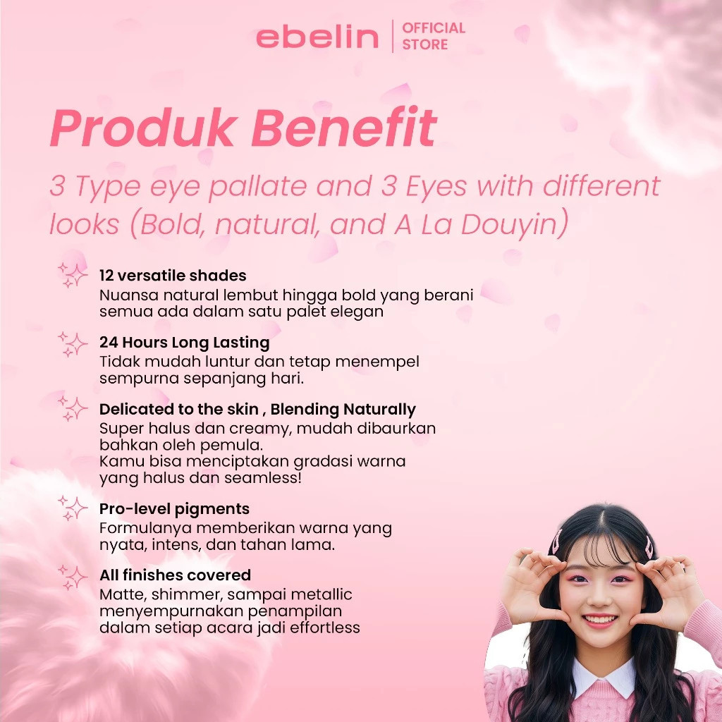 ebelin 12 pro make up palette 9g ebelin 12 pro make up palette 9g