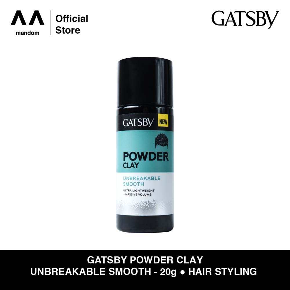 gatsby powder clay unbreakable smooth 20g gatsby powder clay unbreakable smooth 20g