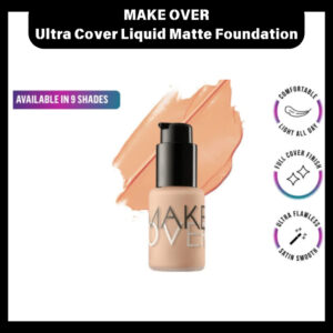 make over ultra cover liquid matte foundation 33ml