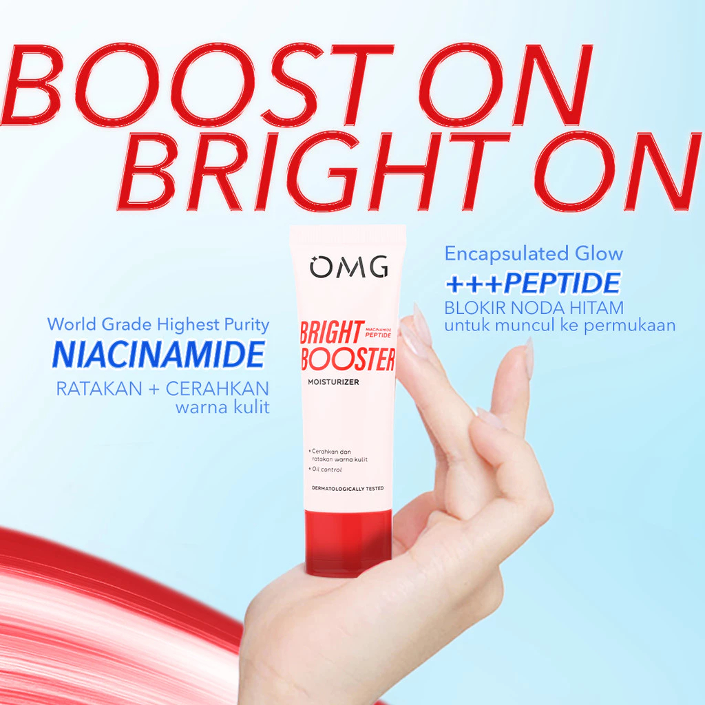 omg oh my glow bright booster moisturizer 25g / pelembab wajah omg oh my glow bright booster moisturizer 25g / pelembab wajah