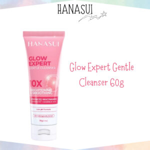 hanasui glow expert gentle cleanser 60g/pembersih wajah
