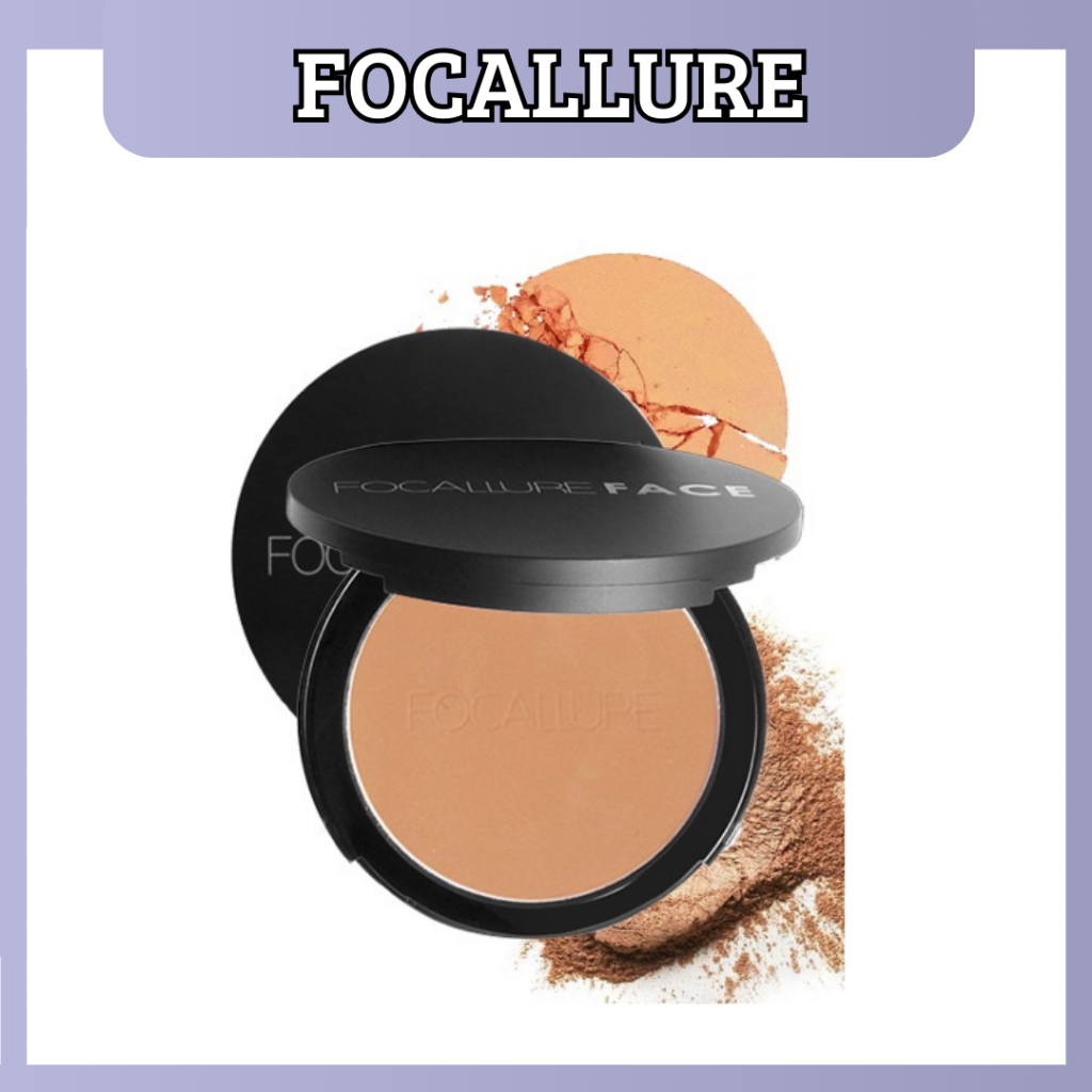 focallure oil control pressed powder matte / bedak padat focallure oil control pressed powder matte / bedak padat