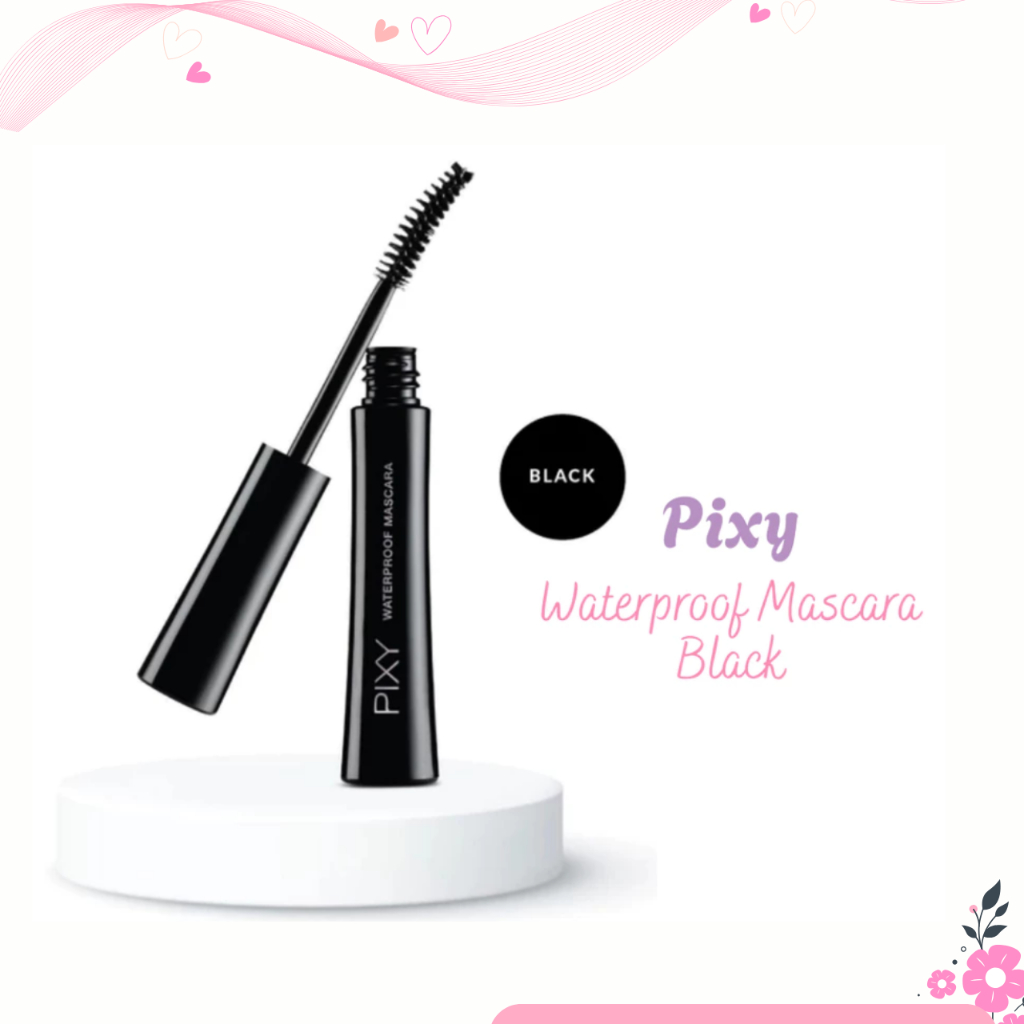 pixy waterproof mascara black 7ml pixy waterproof mascara black 7ml