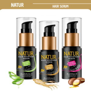 natur hair recovery serum 60ml/serum rambut
