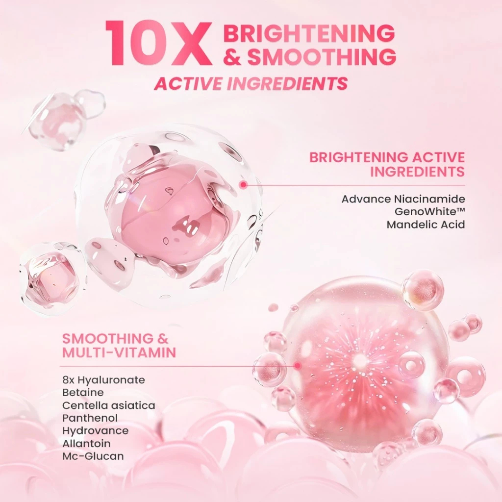 hanasui glow expert toner essence 105ml / toner wajah hanasui glow expert toner essence 105ml / toner wajah