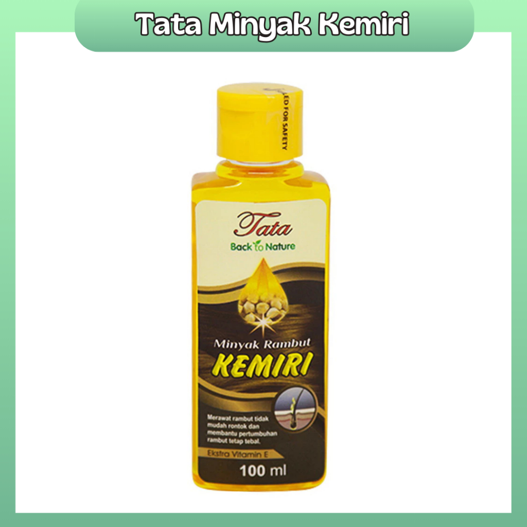 tata minyak rambut kemiri 100ml/minyak rambut tata minyak rambut kemiri 100ml/minyak rambut