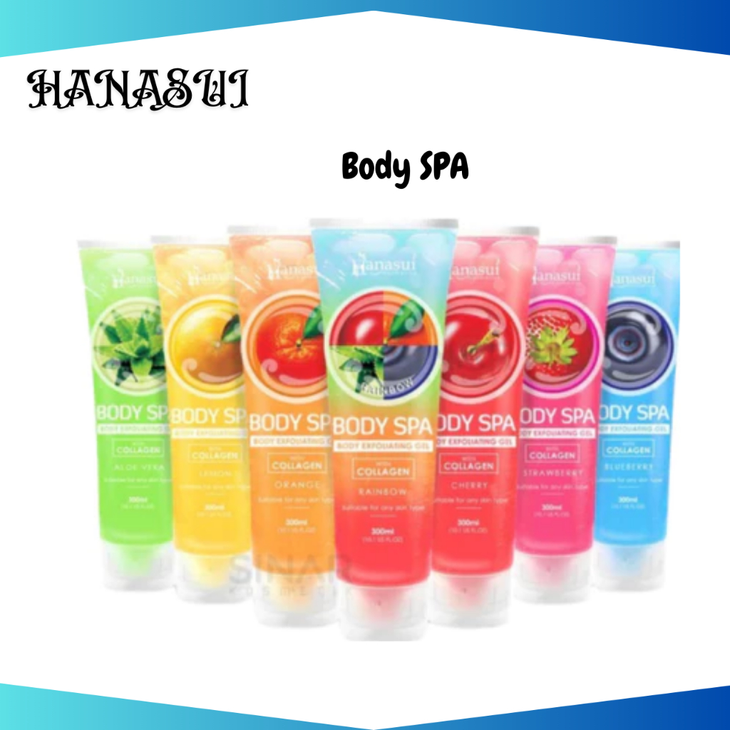 hanasui vita smoothies body spa exfoliating gel 180ml hanasui vita smoothies body spa exfoliating gel 180ml