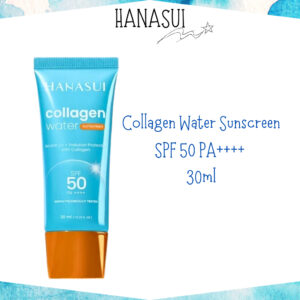 hanasui collagen water sunscreen spf 50 pa++++ 30ml / tabir surya