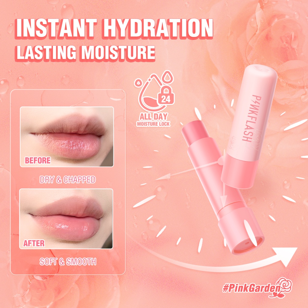pinkflash lasting moist lip balm lip care deep hydration pinkflash lasting moist lip balm lip care deep hydration