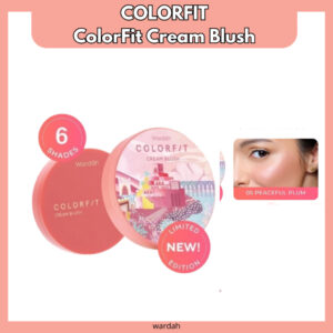 wardah colorfit cream blush | blush on