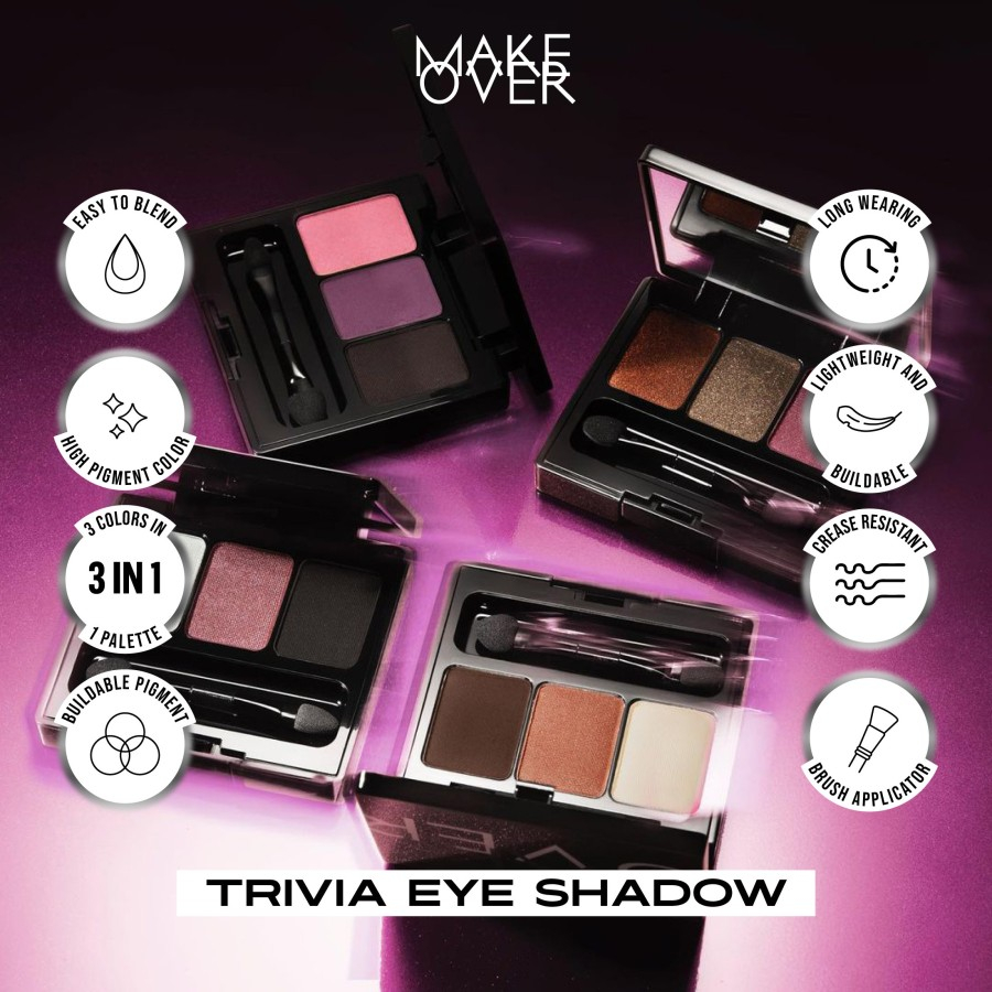 make over trivia eyeshadow 6g / eyeshadow palette make over trivia eyeshadow 6g / eyeshadow palette